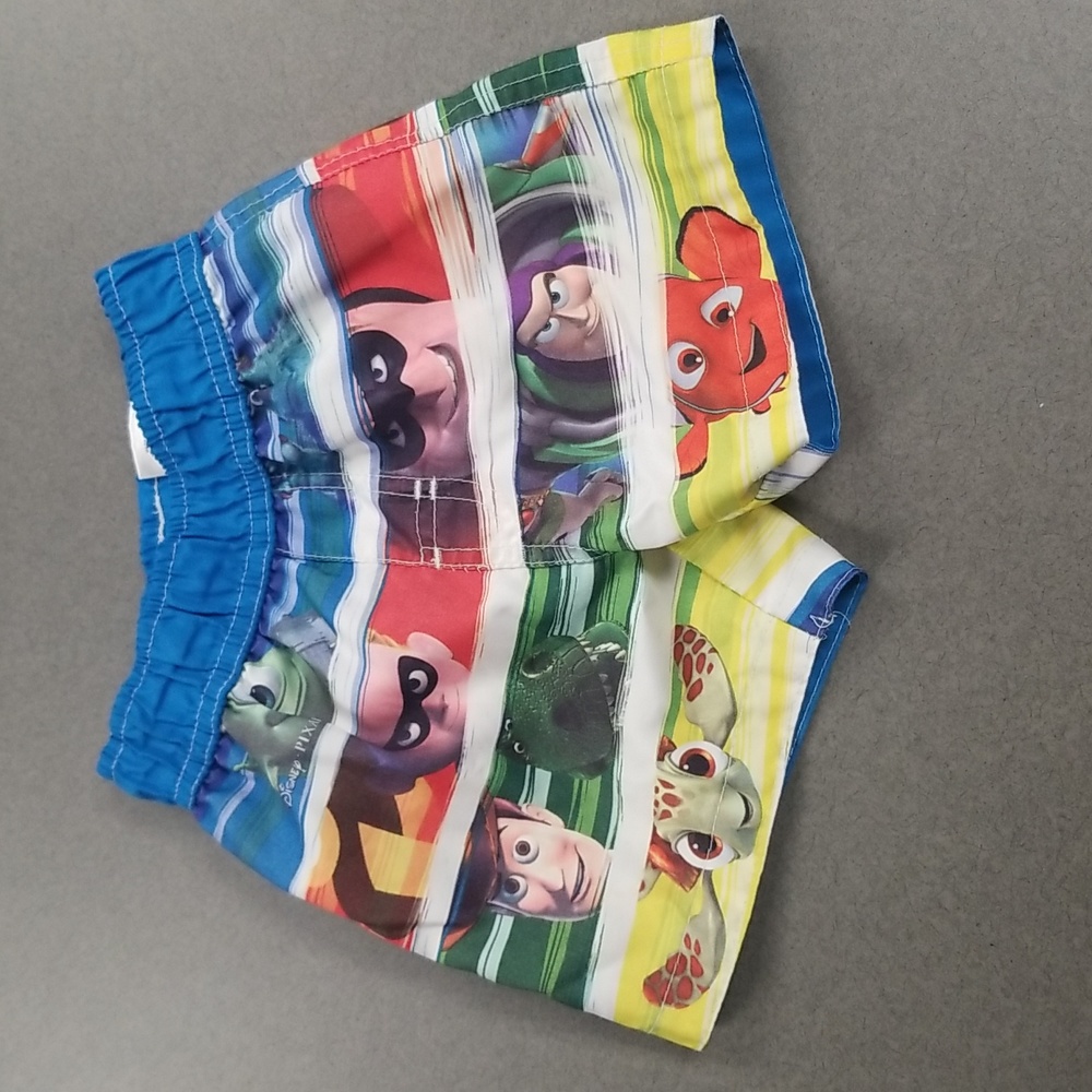 12 Month old Disney Pixar swim trunks